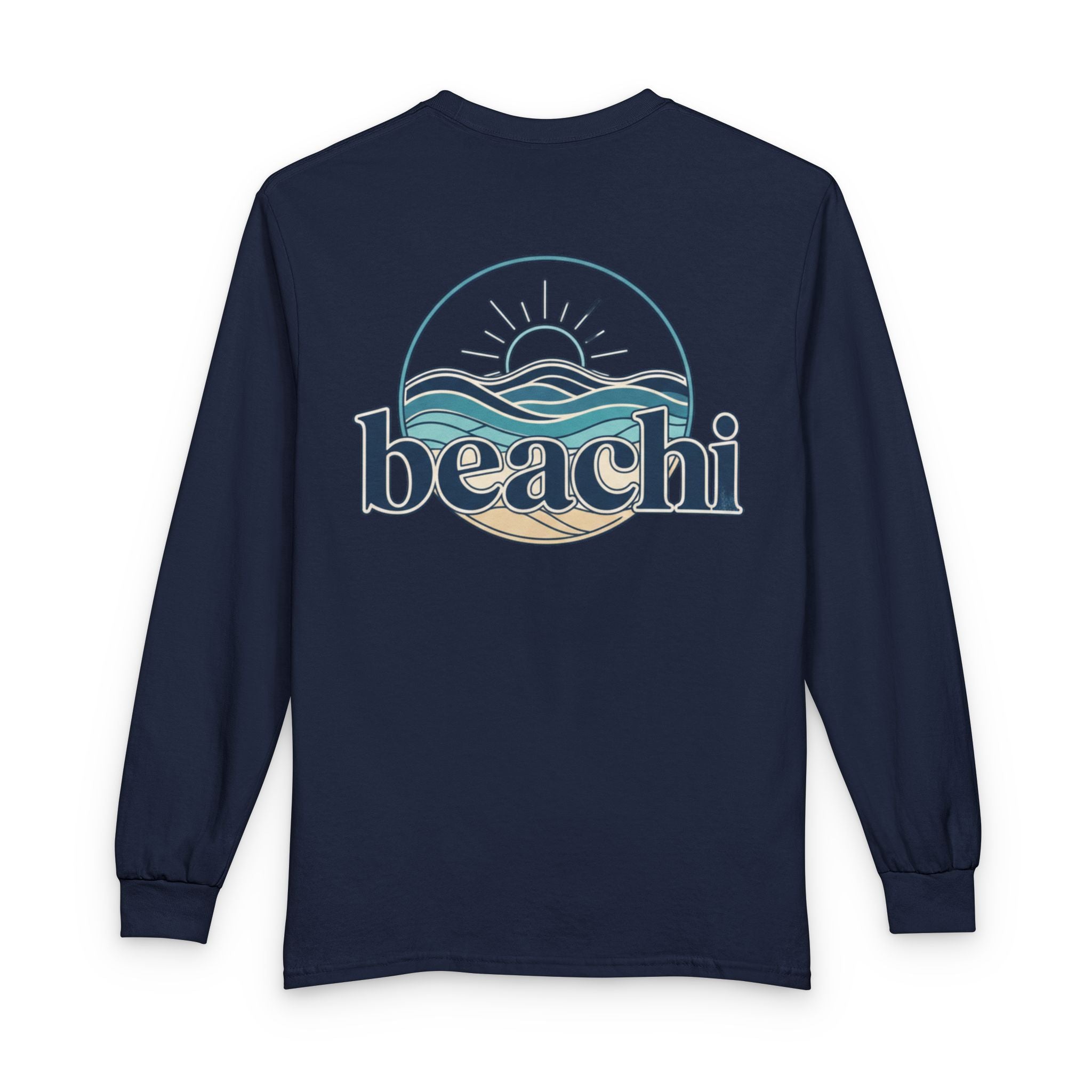Beach Vibes (Adult Long Sleeve Tee)