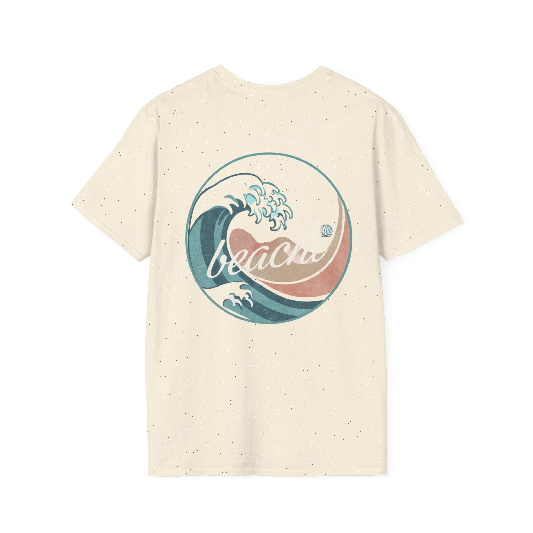 Groovy Beach Wave (Adult T-Shirt)