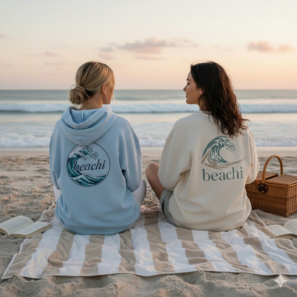 Beach Swirl Hoodie (Adult Hoodie) – Beachi